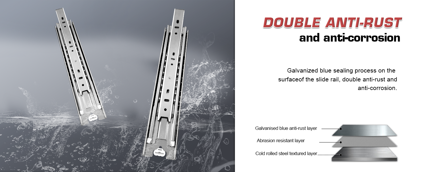 200 Lb Heavy Duty Drawer Slides