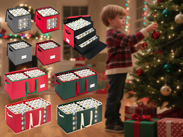 Christmas Ornament Storage Box