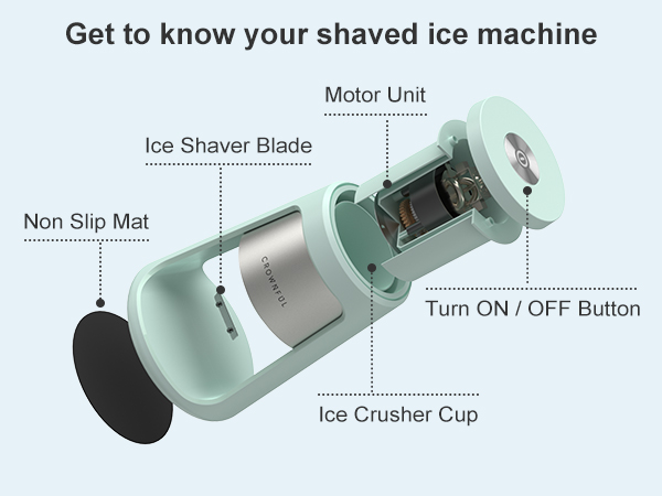 shaved ice machine