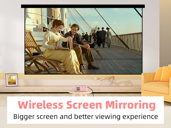 ksbaby wifi Projector wirless