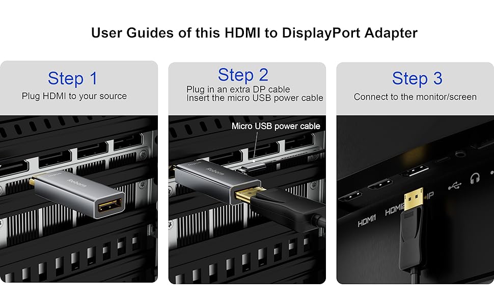 hdmi to displayport