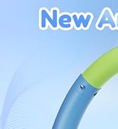 Acer Kids Bluetooth Headphones, 85dB Volume Limiter, Foldable Wireless Over-Ear Headphones for iP...