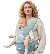 Baby Carrier, SEEDNUR Baby Carrier with Hip Seat, Baby Carrier Newborn to Toddler for Ergonomic M...