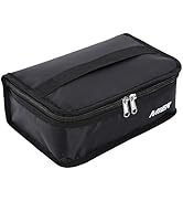 MIER Portable Thermal Insulated Cooler Bag Mini Lunch Bag for Kids, Black