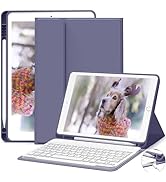 GKABXY iPad 9th/8th/7th Generation Case with Keyboard 10.2 Inch,Slim Keyboard Cover with Pencil H...