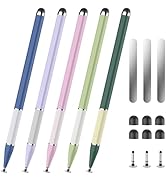 Bopomofo Stylus Pen for Touchscreen,5 PCS 2-in-1 Magnetic Stylus Pen High Sensitivity &amp; Precision...