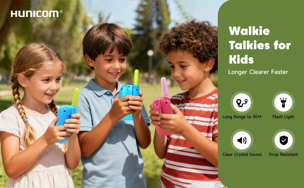 Walkie-Talkies in children&amp;#39;s hands