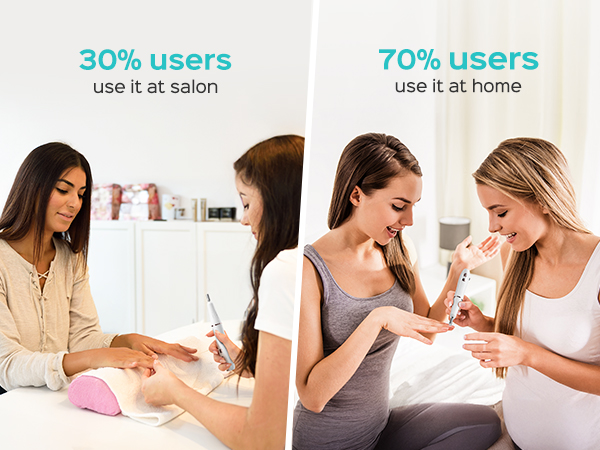 Cordless Electric Nail Drill File: