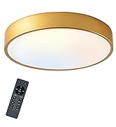 Flush Mount Ceiling Light Gold