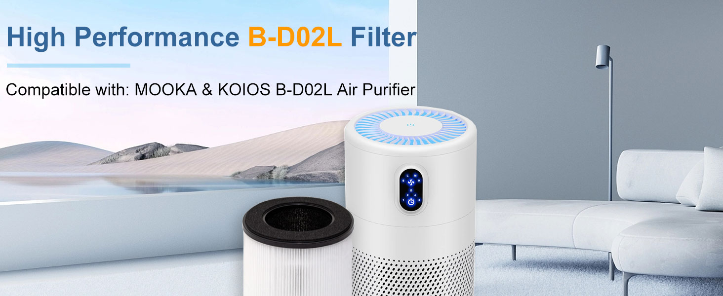 Mooka air purifier filter
