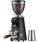SHARDOR 64mm Burr Coffee Grinder, Electric Espresso Coffee Grinders for Home Use with Commercial-...