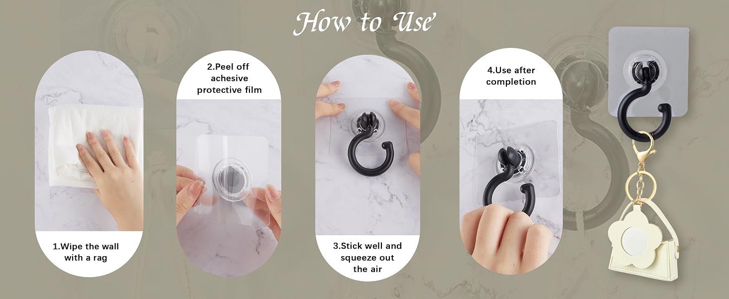 Adhesive Ceiling Hooks