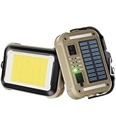 LED Camping Lantern Rechargeable,Solar Lanterns,Portable Camping Lights 3 Light Modes, Waterproof...