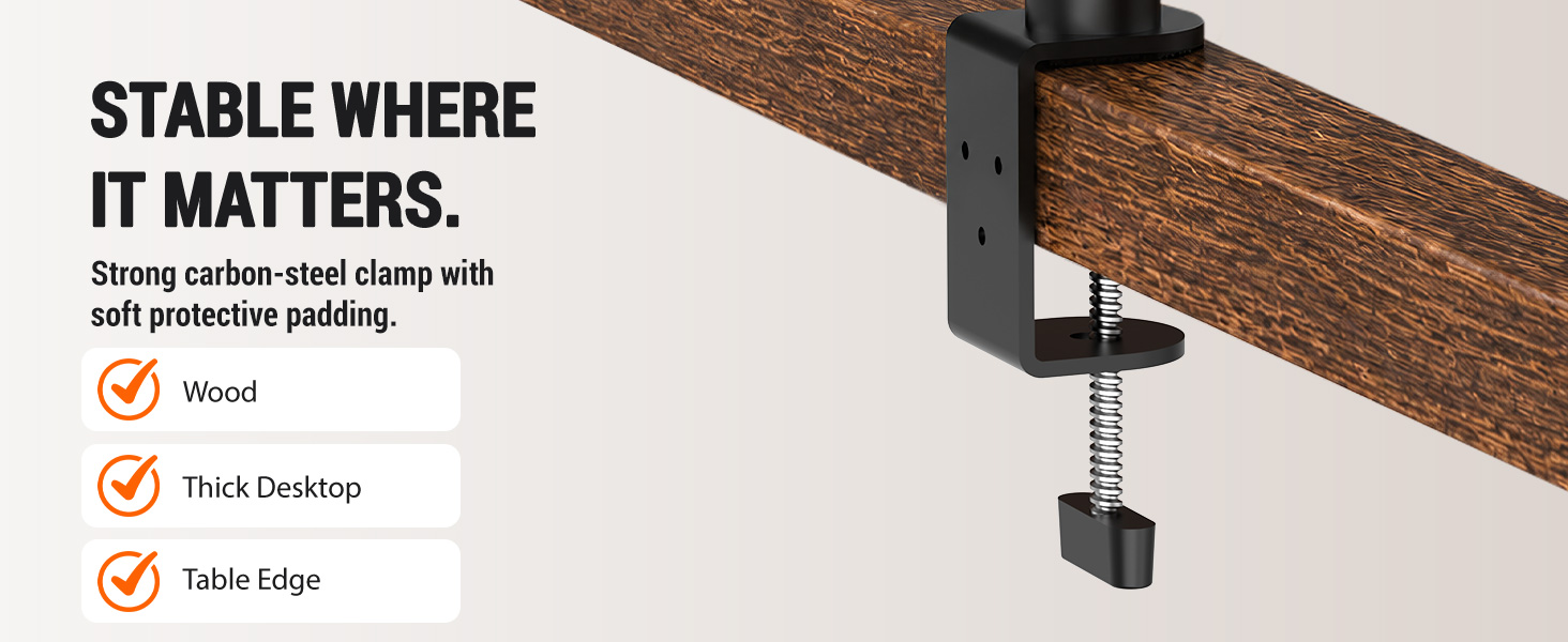 Low Profile Mic Arm for Lightweight Mics