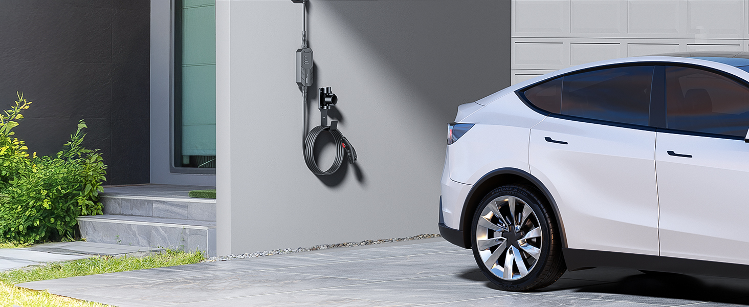 EV charger holder