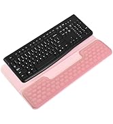 Keyboard Stand with Wrist Rest,Ergonomic Wrist Support Pad,Soft Memory Foam Keyboard Riser Holder...