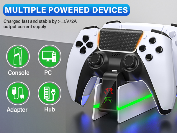 ps5 controller charging dock
