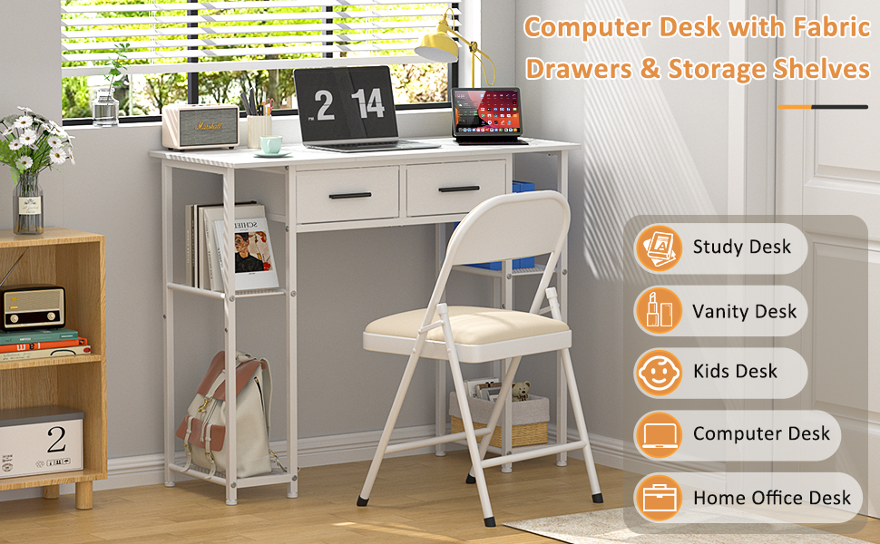 small bedroom desk
