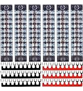 Terminal Block 10 Position, 12PCS 6 Set Terminal Block Strip &amp; Ground Terminal Block, Screw Termi...