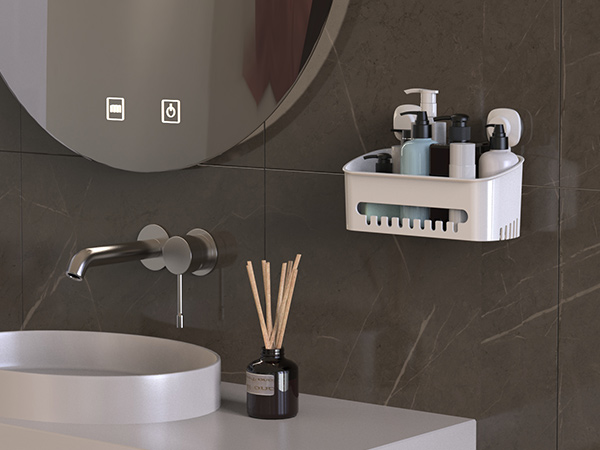 suction cup shower caddy
