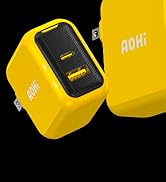 AOHI Magcube 140W USB C Charger PD3.1 3-Port GaN+ Laptop Wall Charger 100W Fast Charging Power Ad...