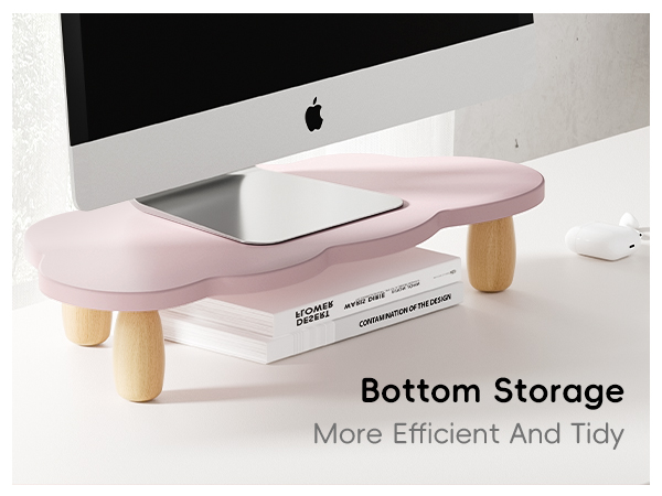 cloud-shaped monitor stand