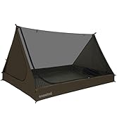 onewind Mesh Tent for 2 Person, 2 Openings Inner Tent for Tarp Ultralight Trekking Pole Tent Tarp...