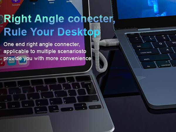 right angle usb c data cable