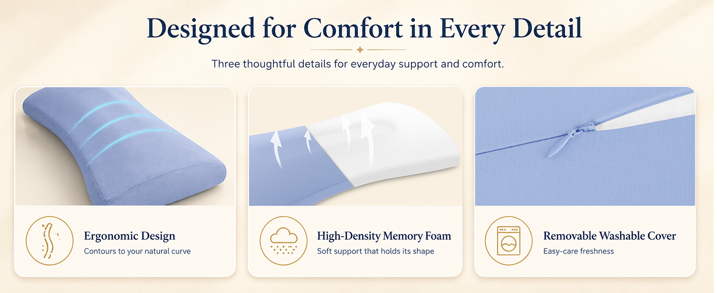 Lumbar Pillow for Sleeping