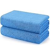 HOMEXCEL Car Drying Towels, 2 Pack Professional Microfiber Towels for Cars, Scratch-Free, Highly ...