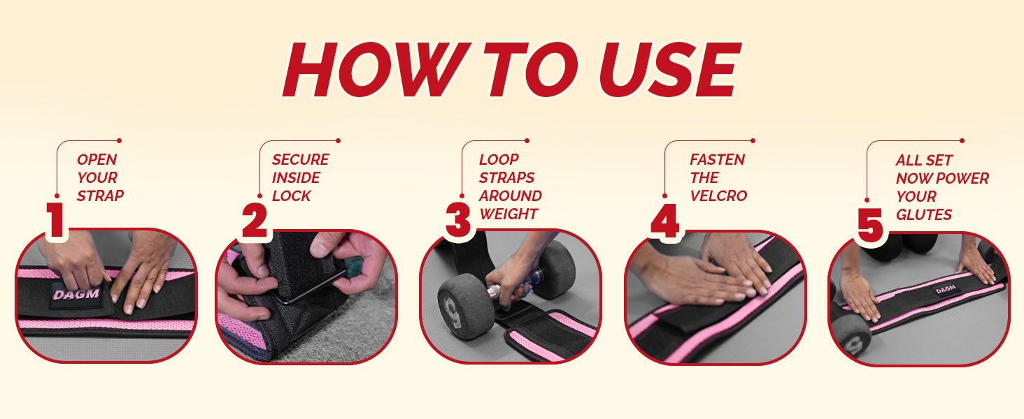 Easy-to-clean hip thrust belt for home or gym workouts