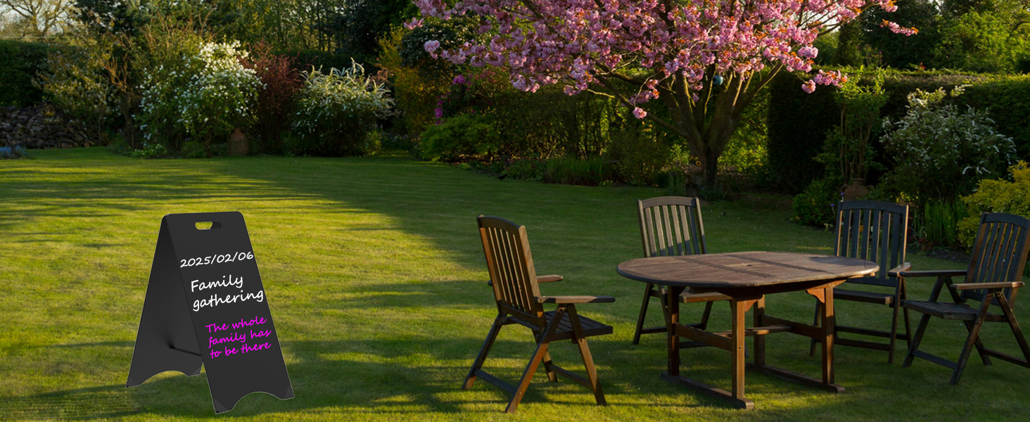 A-Frame Chalkboard Sign