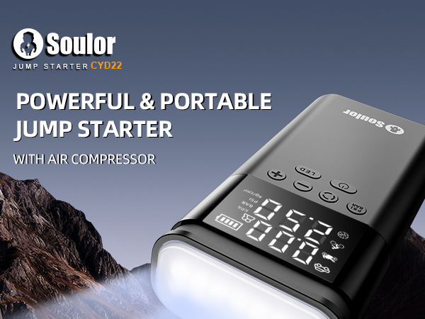 jump starter with air compressor