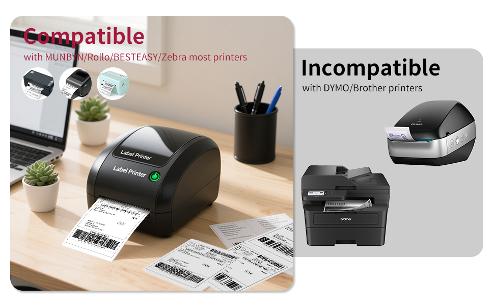 thermal printer labels