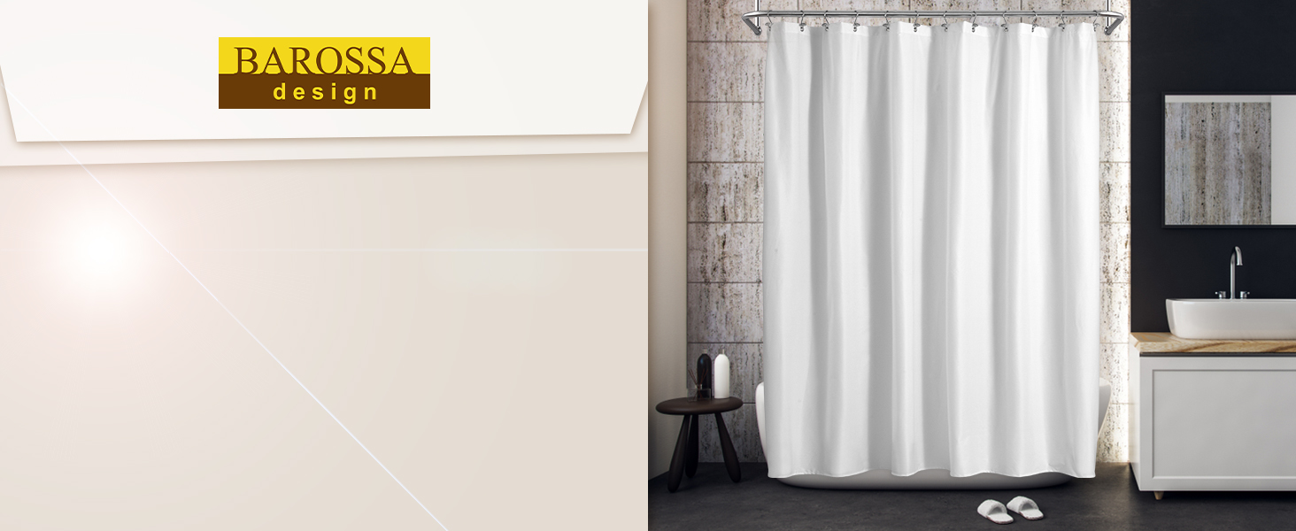fabric shower curtain