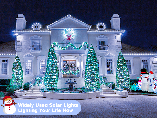 solar christmas lights
