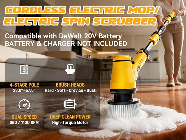 Electric Spin Scrubber