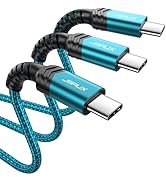 JSAUX 3-Pack USB C to USB C Cable 100W [10ft/6.6ft/3.3ft] Compatible with Nintendo Switch 2 iPhon...