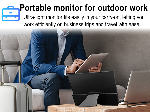 10 inch portable monitor