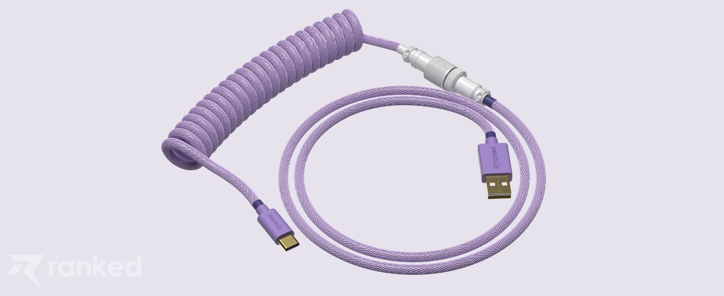 Ranked Coiled Cable Aviator Kabel Cable Cavo USB Type C Fast Charge