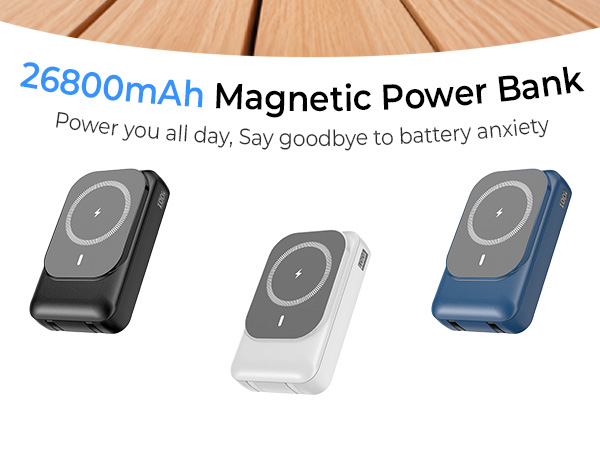 magnetic power bank 20000mah