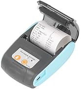 Dpofirs 58mm Bluetooth Receipt Printer, Small POS Receipt Printer for Clothing Industry Convenien...