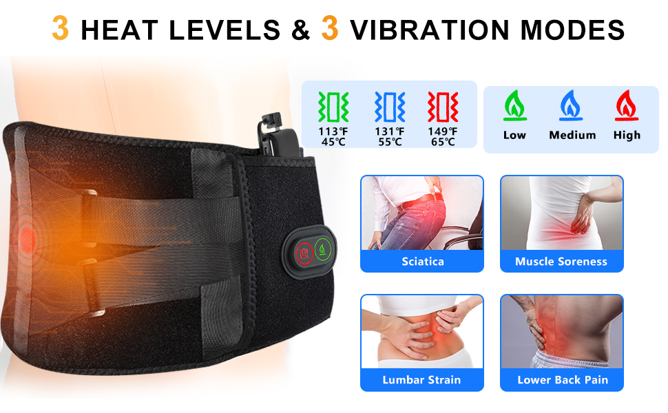 heating pad for back