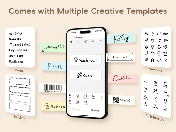 Comes with Multiple Creative Templates