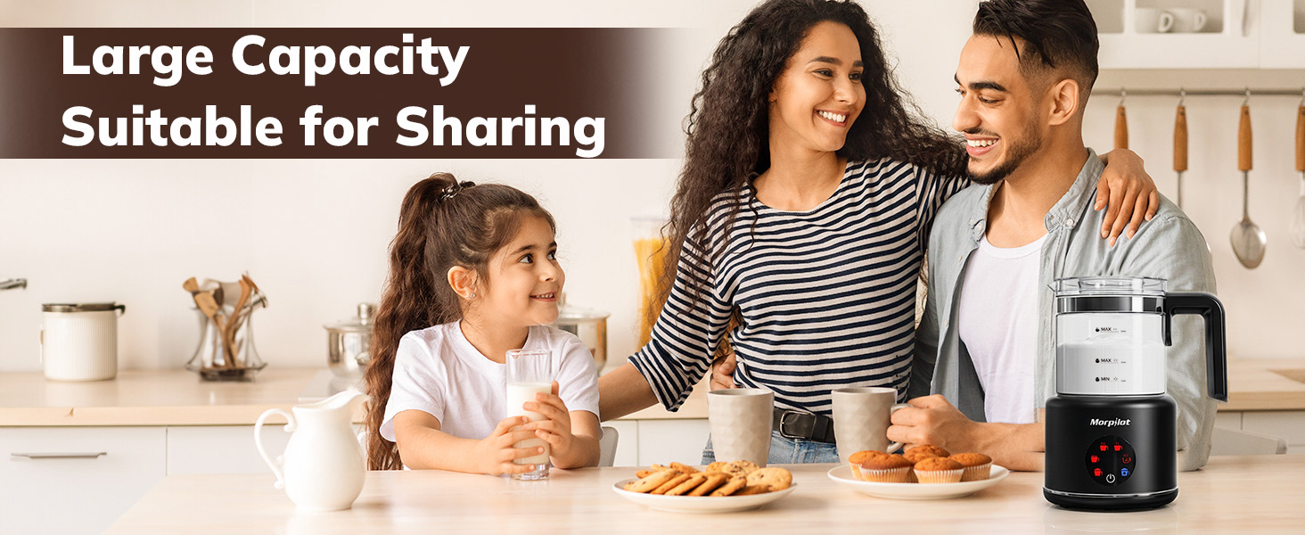 Electric Milk Frother and Steamer