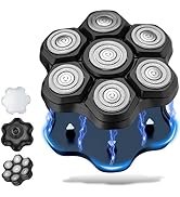 VODOZAVA Head Shaver Replacement Heads Magnetic 7 Blades Razor Replacement Blades Compatible with...