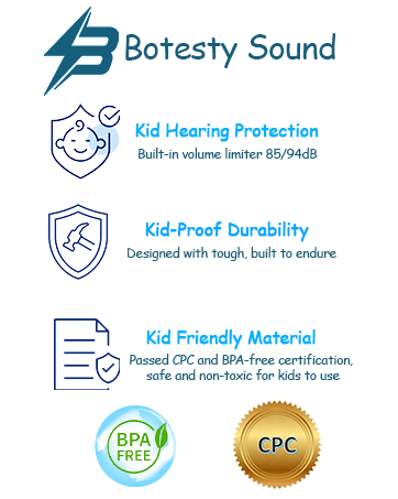 Kids Headphones with Cord