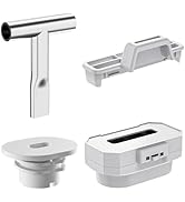 Cat Water Fountain Replacement Accessories Set: Spout, Spout Holder, Filter Box and Water Release...