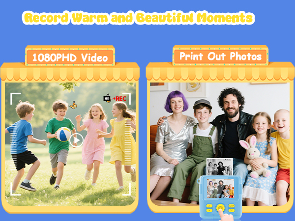 Kids Camera Instant Print