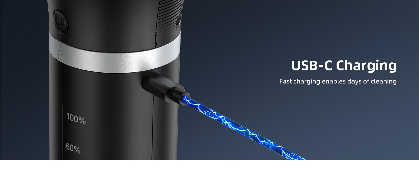 Electric Rechargeable Air Duster for Computer Cleaning